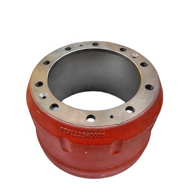 תוף בלם אחורי של משאית SHACMAN DZ9112340006 חלקי שלדת פלדה כבדה